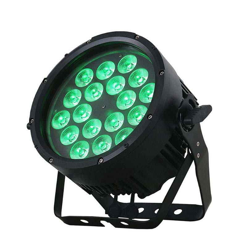 China 18x10W RGBW Waterproof LED Flat Par Light Manufacture and Factory Beyond