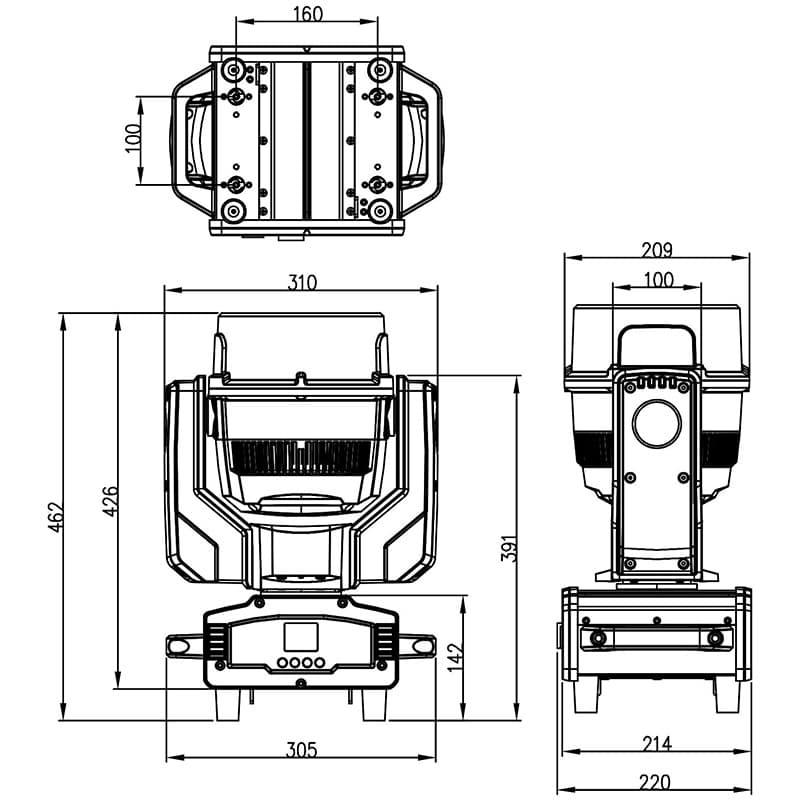 740ZW Dimensions